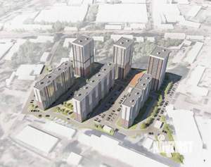 1-к квартира, строящийся дом, 21м2, 11/17 этаж