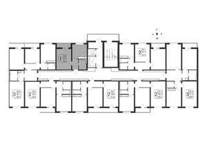 1-к квартира, вторичка, 35м2, 9/19 этаж