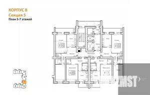 2-к квартира, вторичка, 70м2, 7/16 этаж