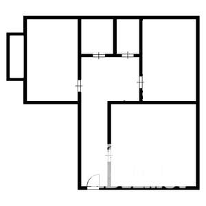 2-к квартира, вторичка, 53м2, 3/10 этаж