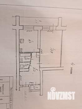 1-к квартира, вторичка, 39м2, 4/12 этаж