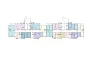 2-к квартира, вторичка, 55м2, 2/15 этаж