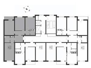 3-к квартира, вторичка, 86м2, 6/17 этаж