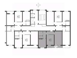 2-к квартира, вторичка, 62м2, 3/17 этаж