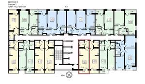 Студия квартира, строящийся дом, 27м2, 19/27 этаж