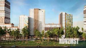 1-к квартира, вторичка, 55м2, 18/24 этаж