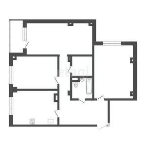 2-к квартира, вторичка, 65м2, 9/25 этаж