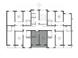1-к квартира, вторичка, 40м2, 14/17 этаж