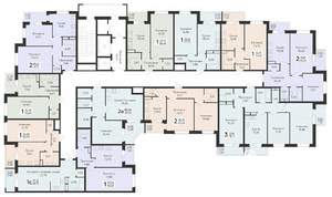 2-к квартира, вторичка, 48м2, 15/18 этаж