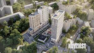 Студия квартира, строящийся дом, 30м2, 21/31 этаж