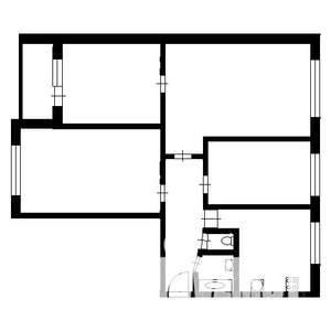 4-к квартира, вторичка, 69м2, 3/9 этаж