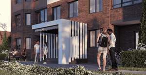 Студия квартира, строящийся дом, 14м2, 4/15 этаж