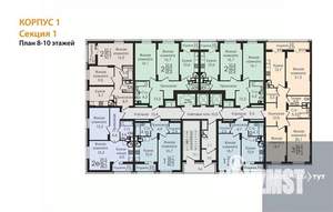 1-к квартира, вторичка, 40м2, 9/25 этаж