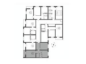 2-к квартира, вторичка, 53м2, 6/17 этаж