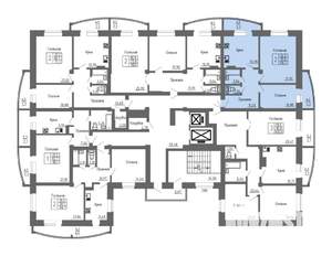 2-к квартира, вторичка, 66м2, 10/16 этаж