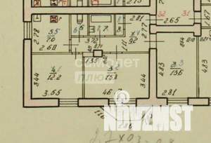 3-к квартира, вторичка, 64м2, 4/4 этаж