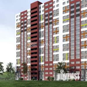 2-к квартира, строящийся дом, 63м2, 6/18 этаж