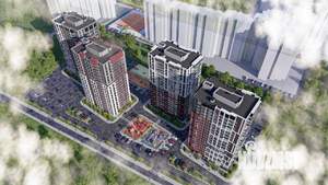 1-к квартира, строящийся дом, 34м2, 17/19 этаж