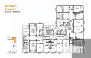3-к квартира, вторичка, 80м2, 10/19 этаж