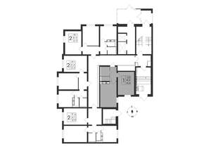 1-к квартира, вторичка, 41м2, 1/17 этаж