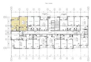 1-к квартира, вторичка, 59м2, 4/9 этаж