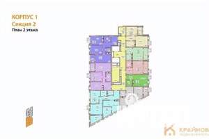 Студия квартира, сданный дом, 26м2, 2/21 этаж