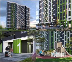 Студия квартира, строящийся дом, 27м2, 25/27 этаж