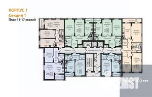 1-к квартира, вторичка, 54м2, 11/25 этаж