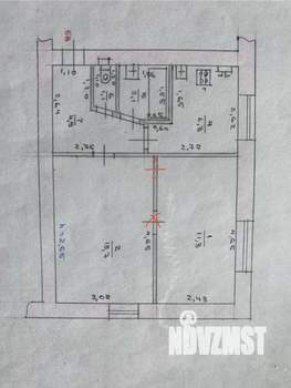 2-к квартира, вторичка, 40м2, 1/5 этаж