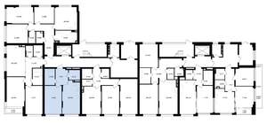 1-к квартира, вторичка, 56м2, 1/4 этаж