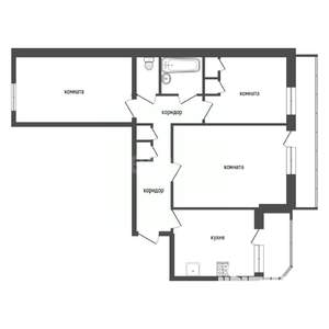 3-к квартира, вторичка, 62м2, 5/10 этаж