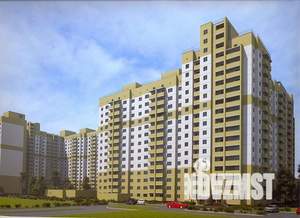 2-к квартира, строящийся дом, 70м2, 14/16 этаж