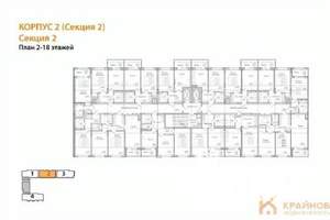 1-к квартира, вторичка, 38м2, 16/18 этаж