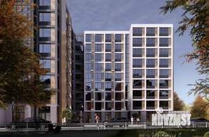 1-к квартира, строящийся дом, 43м2, 6/9 этаж