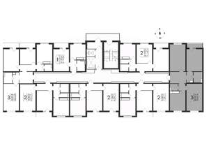 3-к квартира, вторичка, 89м2, 8/19 этаж