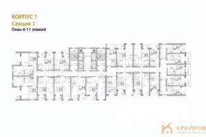 1-к квартира, вторичка, 47м2, 5/28 этаж