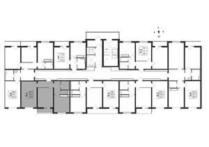 2-к квартира, вторичка, 60м2, 17/19 этаж