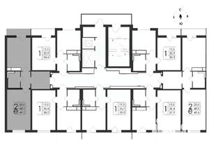 2-к квартира, вторичка, 50м2, 14/19 этаж