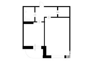 1-к квартира, вторичка, 44м2, 10/13 этаж