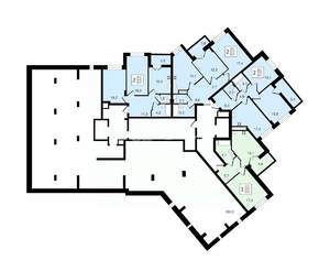 1-к квартира, вторичка, 43м2, 12/24 этаж