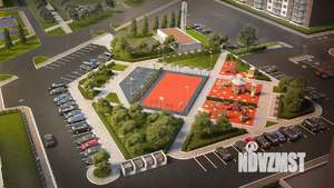 1-к квартира, строящийся дом, 38м2, 5/17 этаж