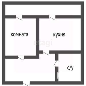 1-к квартира, вторичка, 38м2, 5/18 этаж