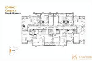 1-к квартира, сданный дом, 45м2, 11/15 этаж