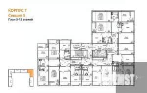 2-к квартира, вторичка, 60м2, 7/20 этаж