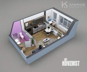 Студия квартира, вторичка, 29м2, 17/21 этаж