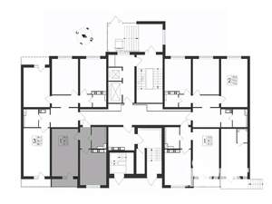 1-к квартира, вторичка, 42м2, 1/17 этаж