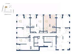 1-к квартира, вторичка, 45м2, 11/17 этаж