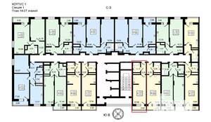 Студия квартира, вторичка, 27м2, 23/27 этаж