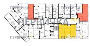 2-к квартира, вторичка, 61м2, 6/22 этаж