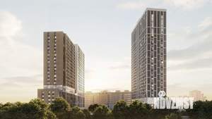 3-к квартира, строящийся дом, 72м2, 21/31 этаж